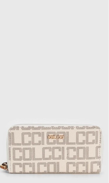 Carteira Colcci Monograma Off White