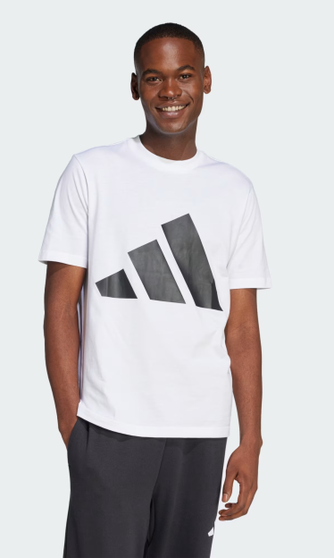 Camiseta Essentials Big Logo Branco Adidas 