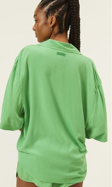 Camisa Sport Style Oversized Verde