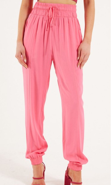 Calça Jogger Rosa Colcci