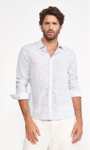 Camisa Listrada Relax Colcci