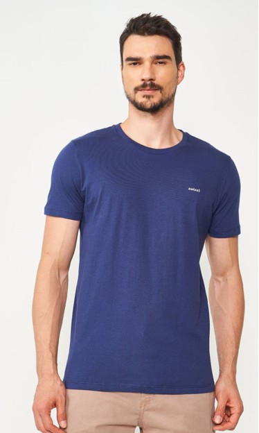 Camiseta Comfy Colcci Azul Forte