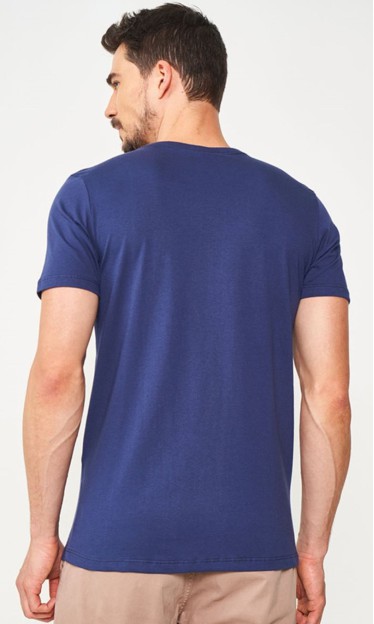 Camiseta Comfy Colcci Azul Forte