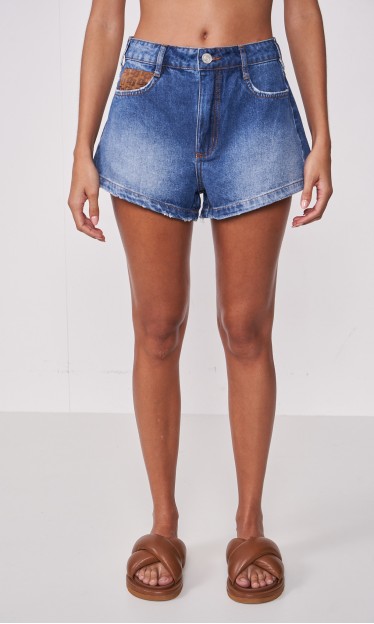 Short Jeans Reto Curto Colcci