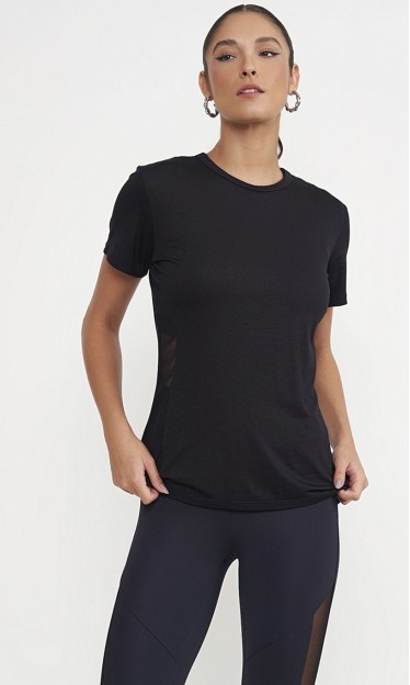 Camiseta Detalhe Lateral Colcci