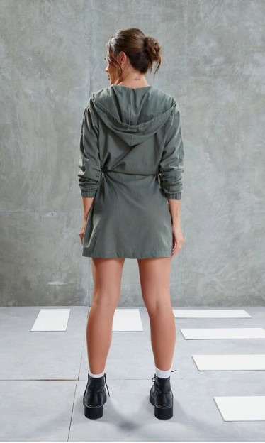 Vestido Parka Cargo Maria Gueixa