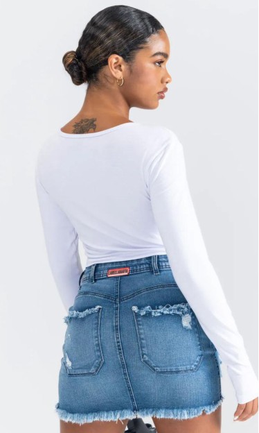 Cropped Malha Must Have Branco