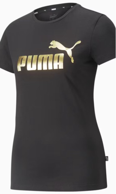 Camiseta Ess Metallic Logo Puma