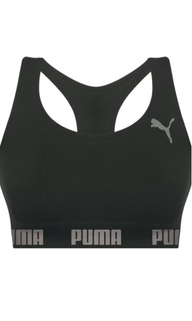 Top Sem Costura Puma Preto