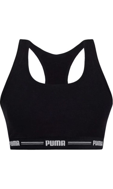 Top Nadador Puma Cotton Preto