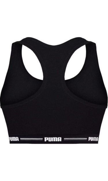 Top Nadador Puma Cotton Preto