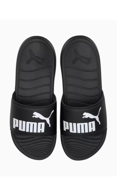 Chinelo Pop Cat Slide Puma Preto