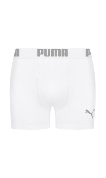 Cueca Boxer Sem Costura Puma Branco