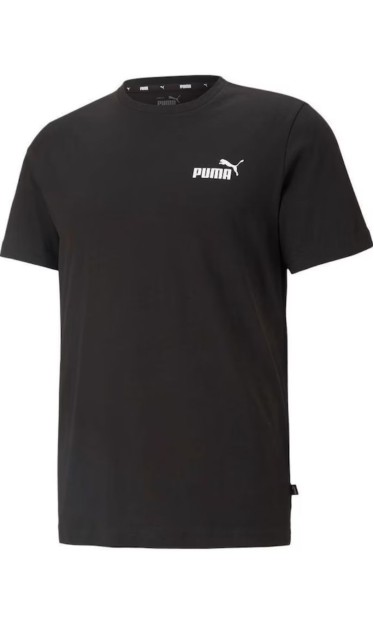 Camiseta Puma Ess Smal Logo Tee Preto