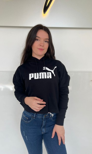 Blusão ESS Cropped Logo Hodie Puma