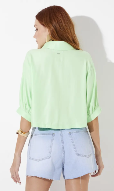 Camisa Verde Yuji Over Sommer 