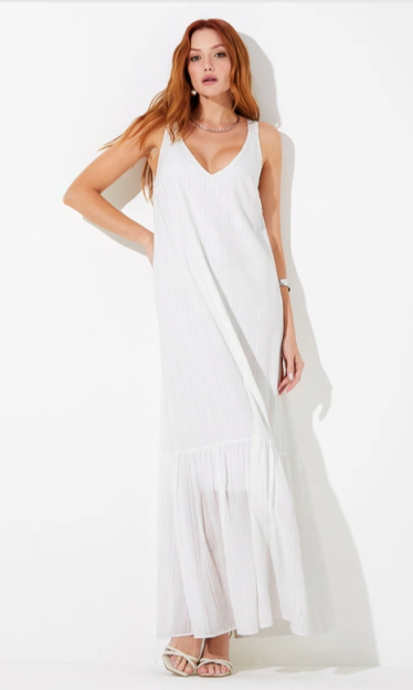 Vestido Amplo Sommer Off Shell 